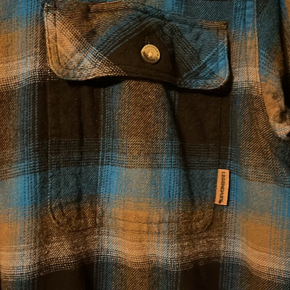 Legendary men’s flannel shirt button front - Picture 3 of 7